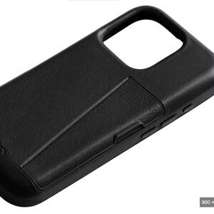 Bellroy black leather 3 card case for iPhone 14 Pro